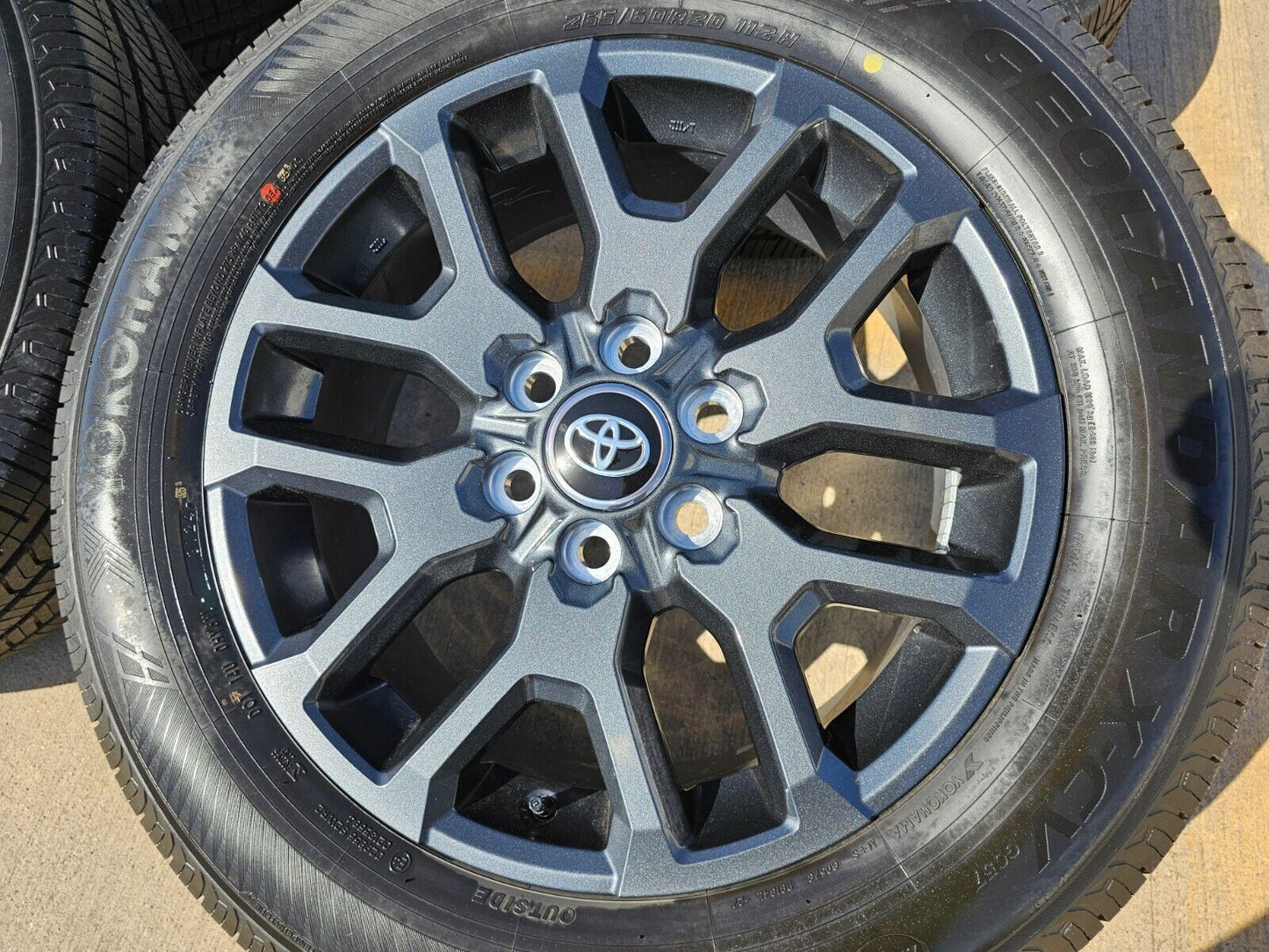 20" Toyota Tundra TSS TRD OEM wheels rims 95359 75277 Sequoia 2024 2025 NEW