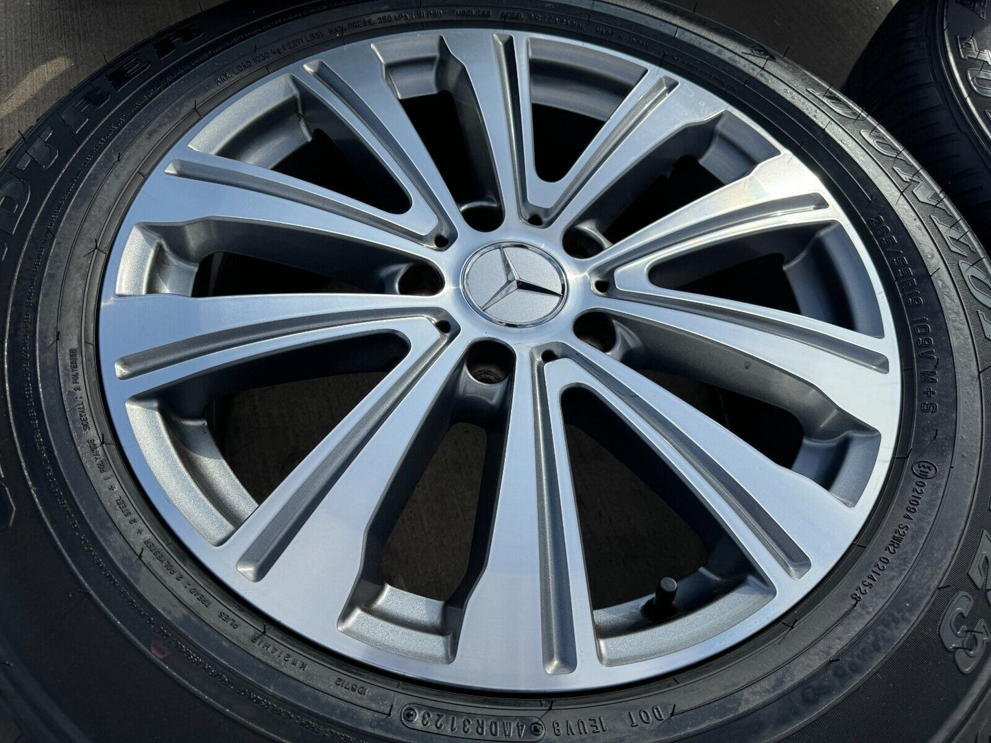 19" Mercedes G550 OEM wheels rims 85714 tires 2019 2020 2021 2022 2023 2024 NEW