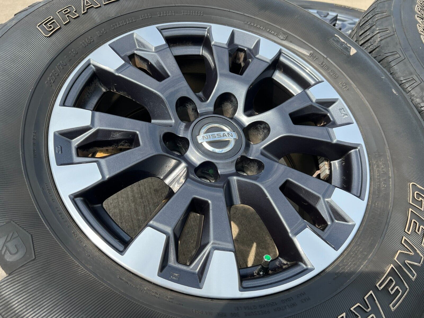 18" Nissan Titan Armada PRO-4X OEM 62751 wheels rims 2021 2022 2023 2024 2025