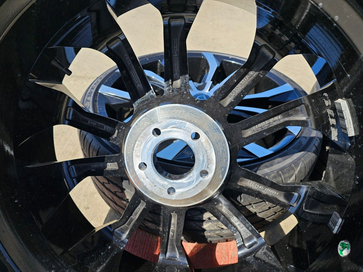 24x10 24" Lexani CVX-4 Dodge Ram 1500 wheels rims tires 5x139 5x5.5