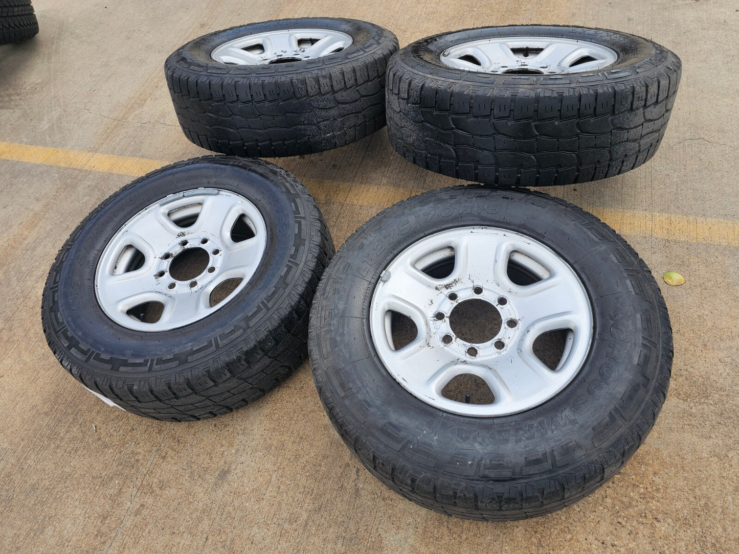 18" Dodge Ram 2500 3500 STEEL OEM 2473 wheels rims tires
