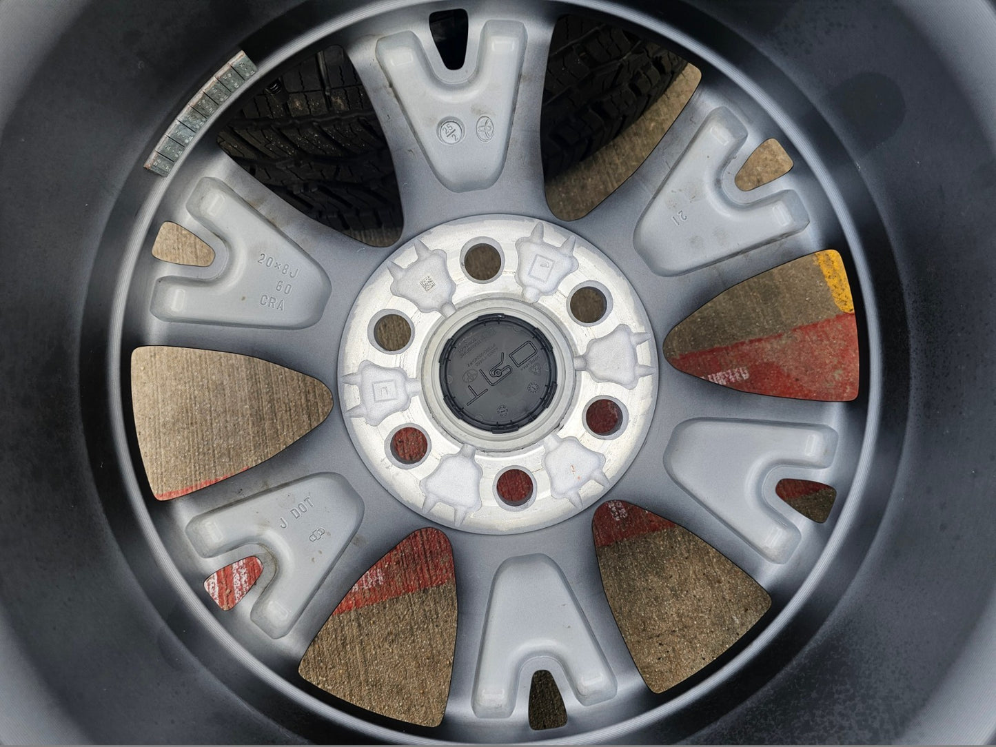 20" Toyota 4Runner TRD OEM gray wheels rims Tundra Sequoia 2025 2026 NEW A/T3
