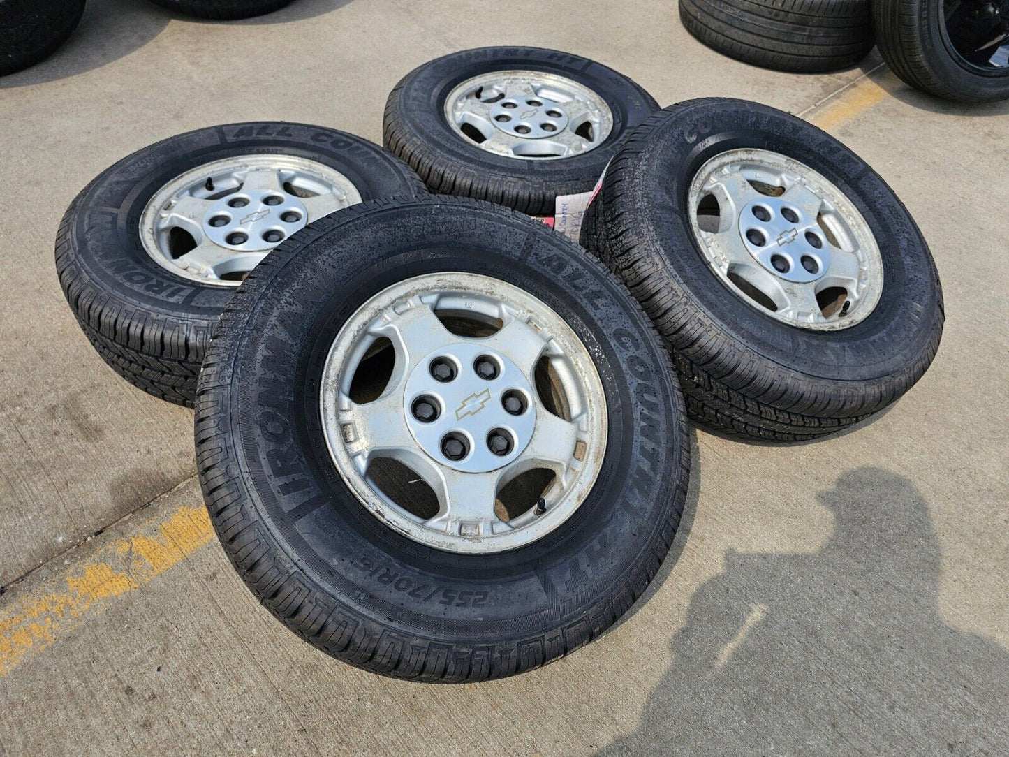 16" Chevy Silverado 1500 Tahoe OEM 5073 wheels rims 2002 2003 2004 2005 2006