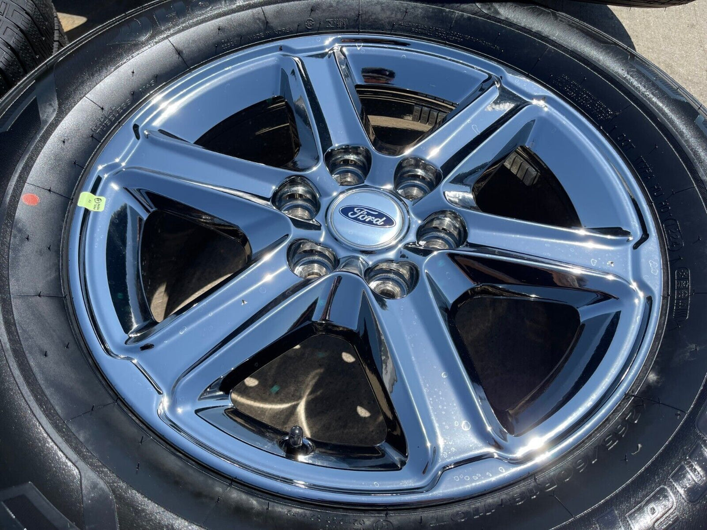 18" Ford F-150 Expedition OEM chrome rims wheels tires 2024 2025 NEW