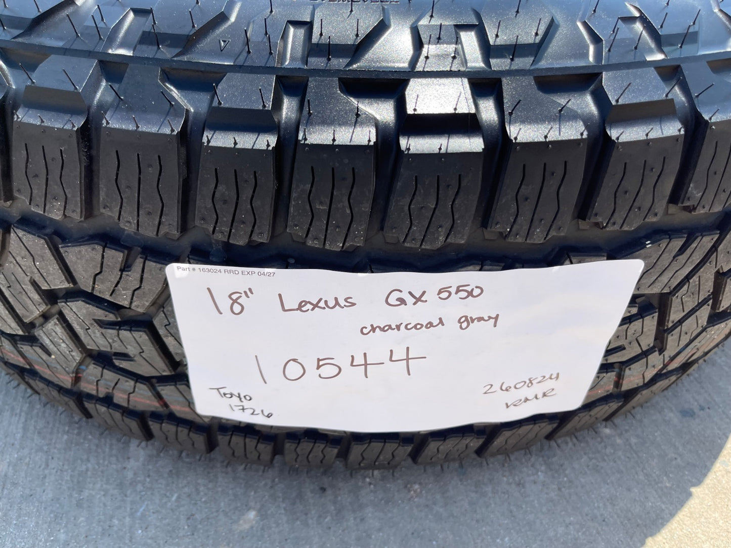 18" Toyota 4Runner Land Cruiser TRD Tundra OEM 10544 wheels rims GX550 TOYO NEW