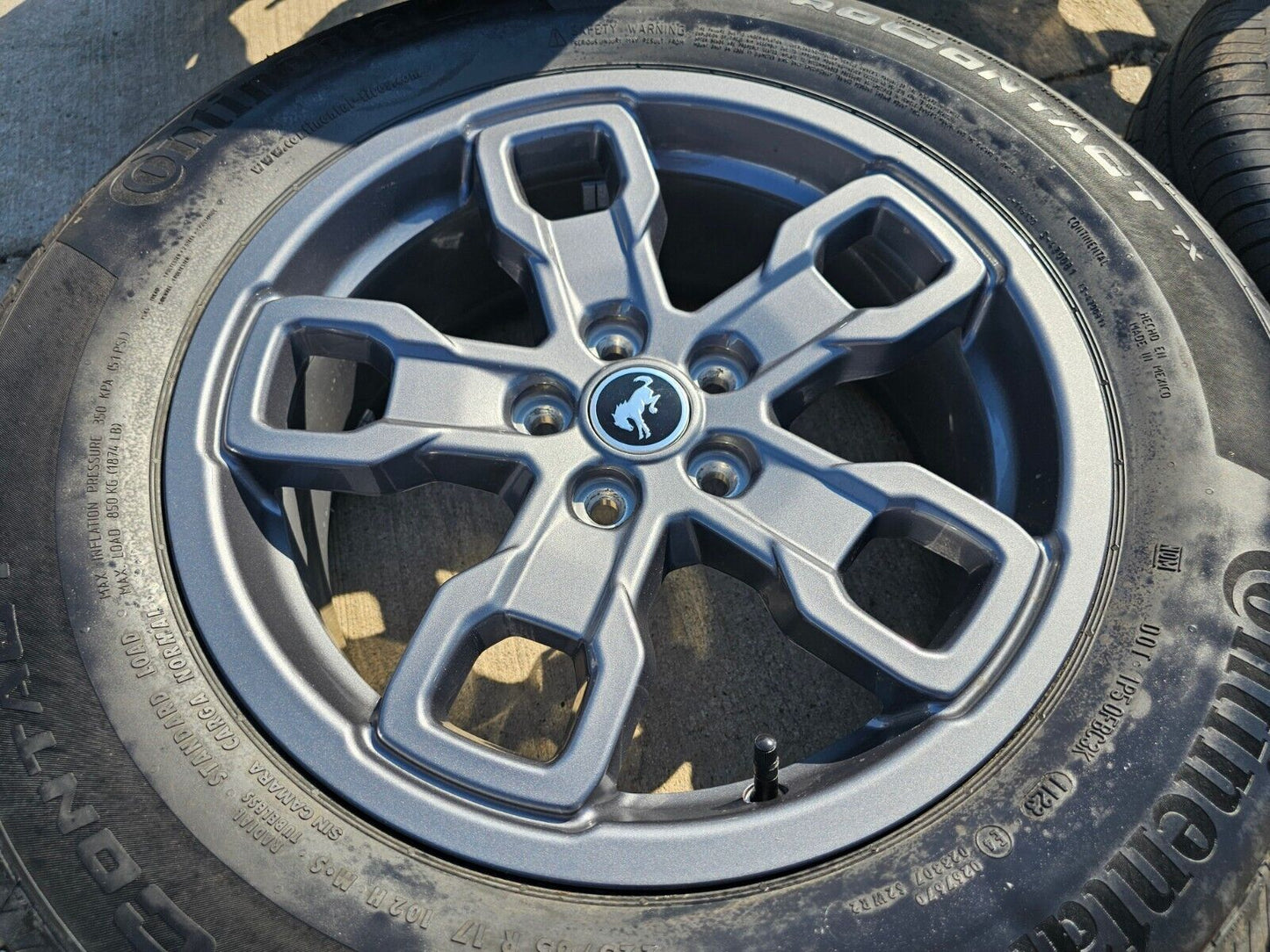 17" Ford Bronco Sport Maverick rims wheels 95019 10325 OEM 2023 2024 2025 NEW