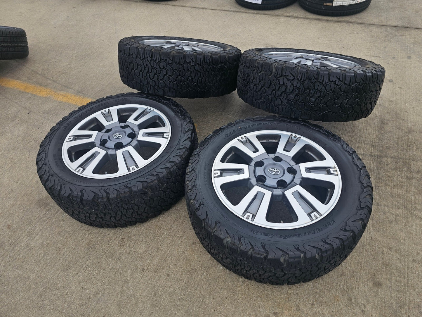 20" Toyota Tundra Sequoia 1794 OEM wheels rims 75159 tires 5x150 BFG