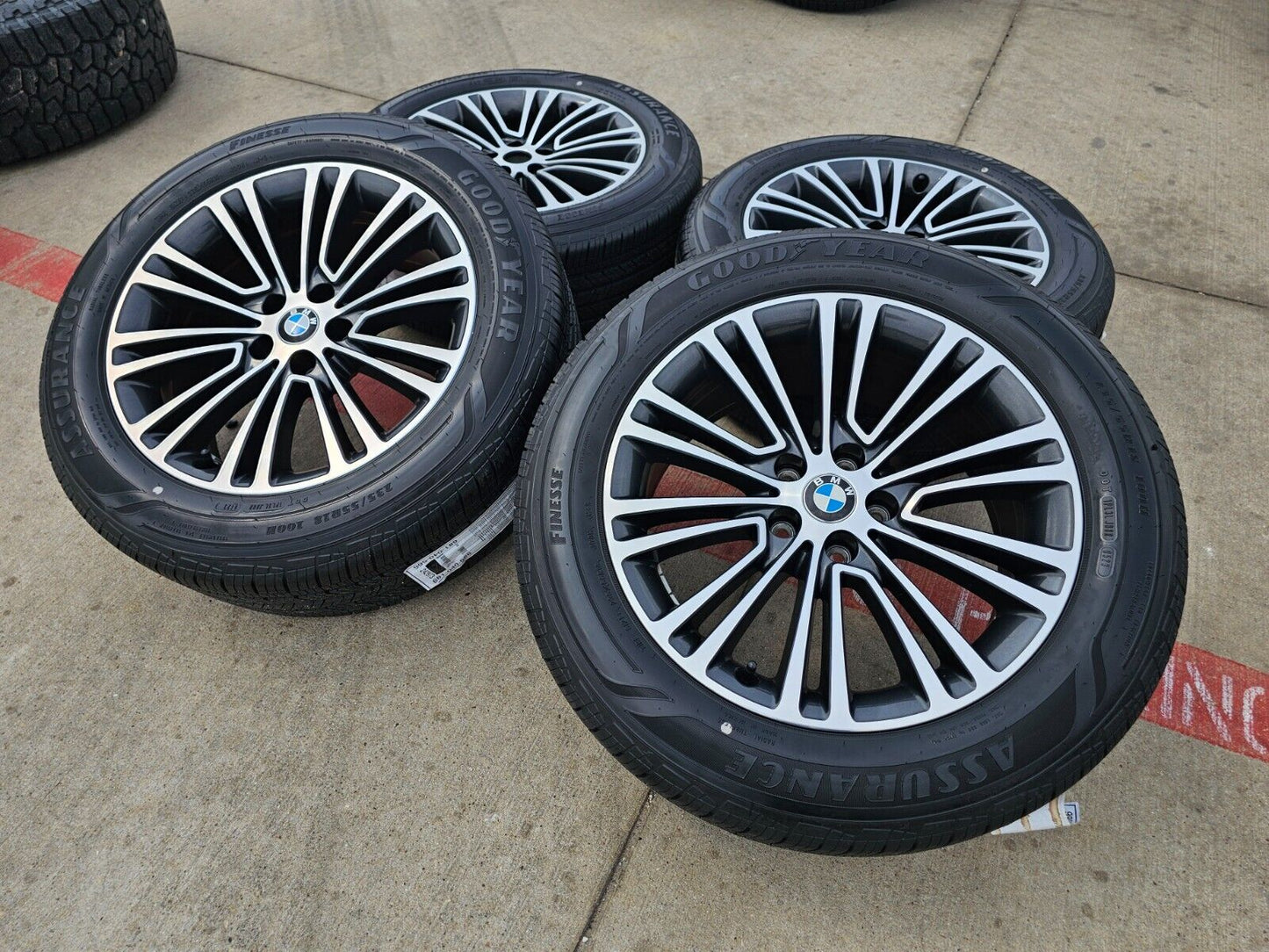 18" BMW 5 Series 530i 540i M550i 530e OEM 86326 wheels rims 5x112