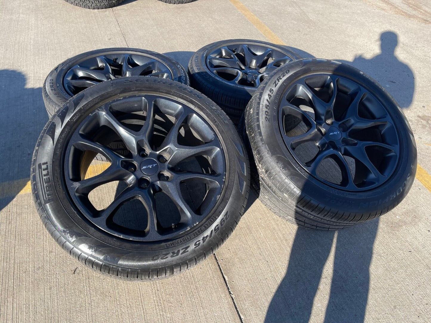 20" Durango Hellcat Jeep Grand Cherokee SRT OEM 2733 wheels rims tires