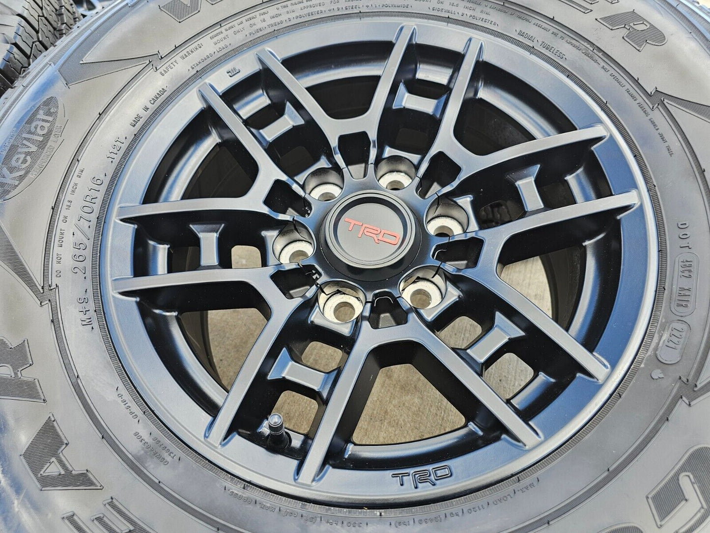 16" Toyota Tacoma TRD wheels rims tires 75258 OEM 4Runner FJ Cruiser
