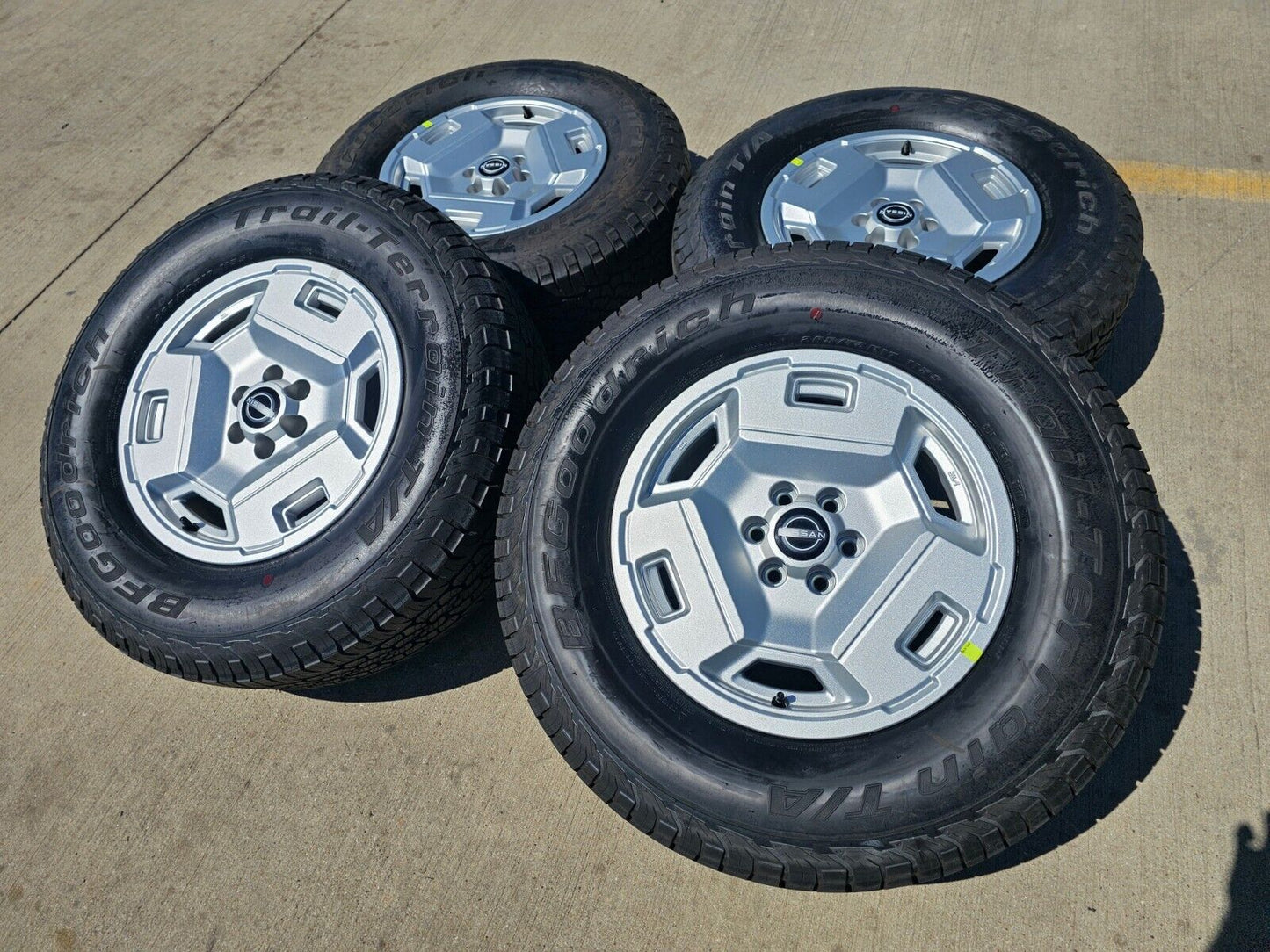17" Nissan Frontier OEM Retro Hardbody Edition 62783 wheels rims 2025 NEW BFG