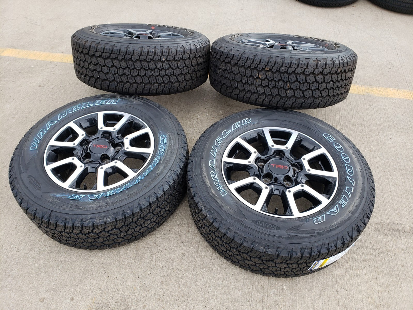 18" Toyota Tundra Sequoia TRD PRO black OEM wheels rims 2019 2020 2021 75157