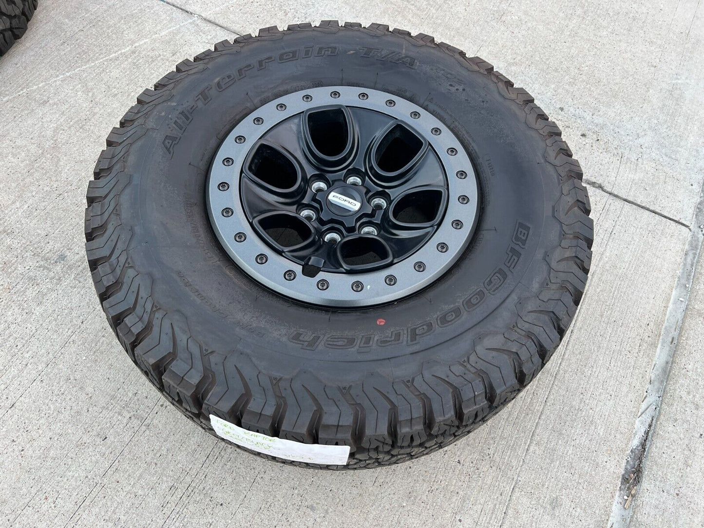 17" Ford F-150 Raptor OEM BEADLOCK 10459 95210 rim wheel BFG 2022 2023 2024 NEW