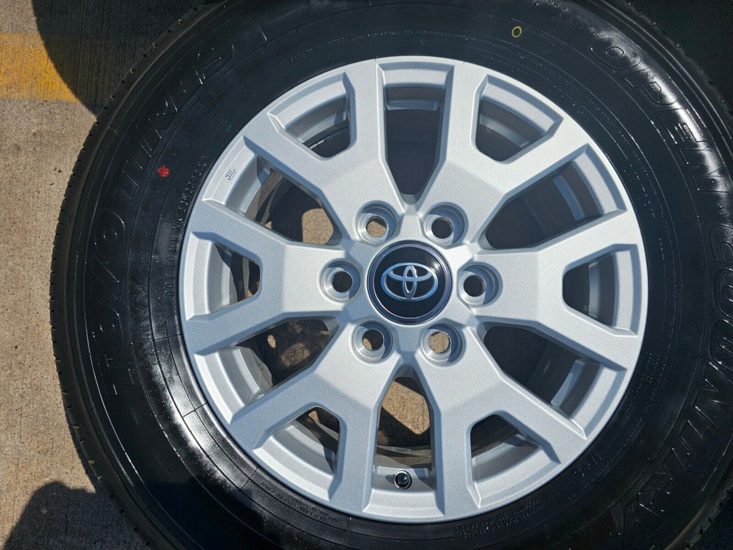 17" Toyota Tacoma 4Runner TRD OEM wheels rims tires 2024 2025 NEW
