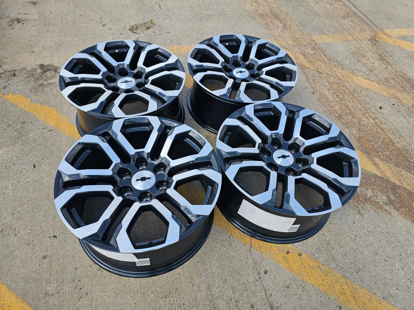 20" Chevy Colorado OEM wheels rims 95780 Silverado Suburban GMC Canyon 2025 NEW