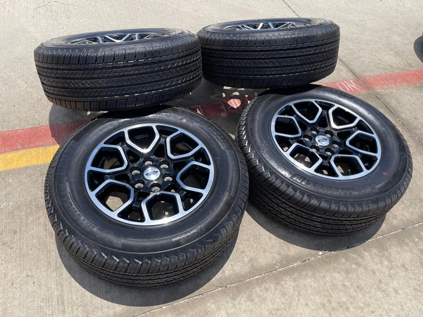 18" Ford F-150 OEM rims wheels 95049 10340 Expedition 2025 2026 NEW MICHELIN