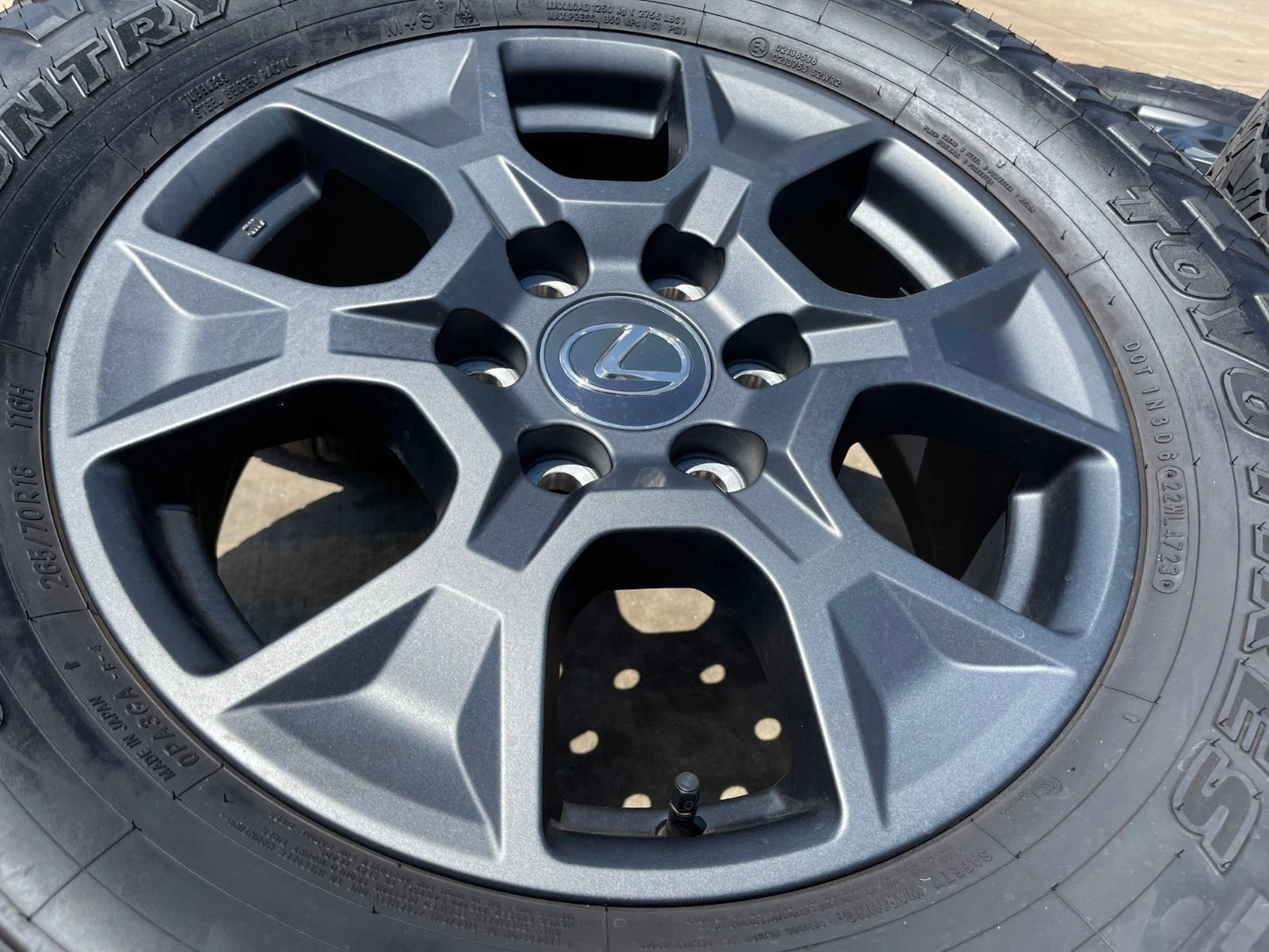 18" Lexus GX550 OEM wheels rims Toyota Land Cruiser Tundra Sequoia 2024 2025