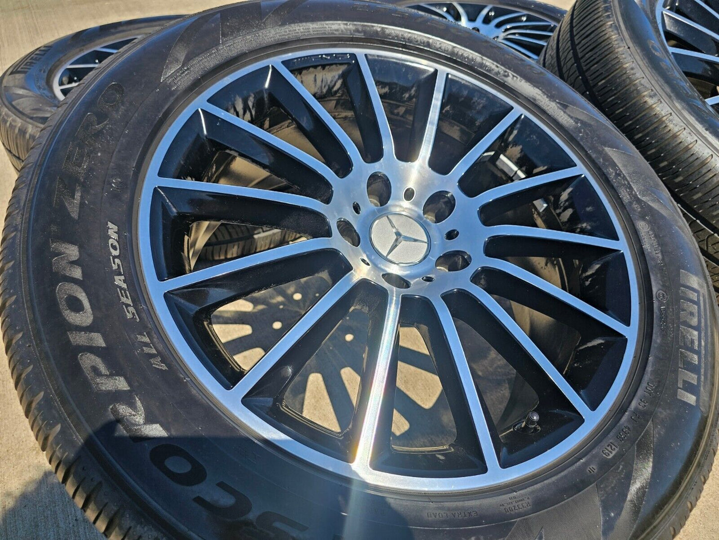 20" Mercedes G Wagon G63 AMG OEM wheels rims 85715 tires