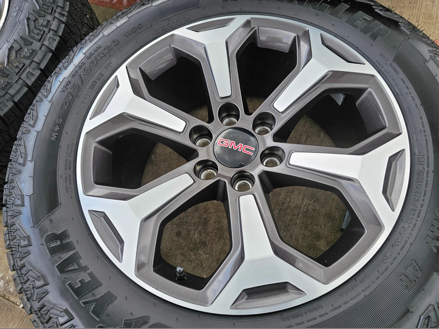 20" GMC Sierra Canyon Chevy Silverado OEM wheels rims 2024 2025 2026 NEW