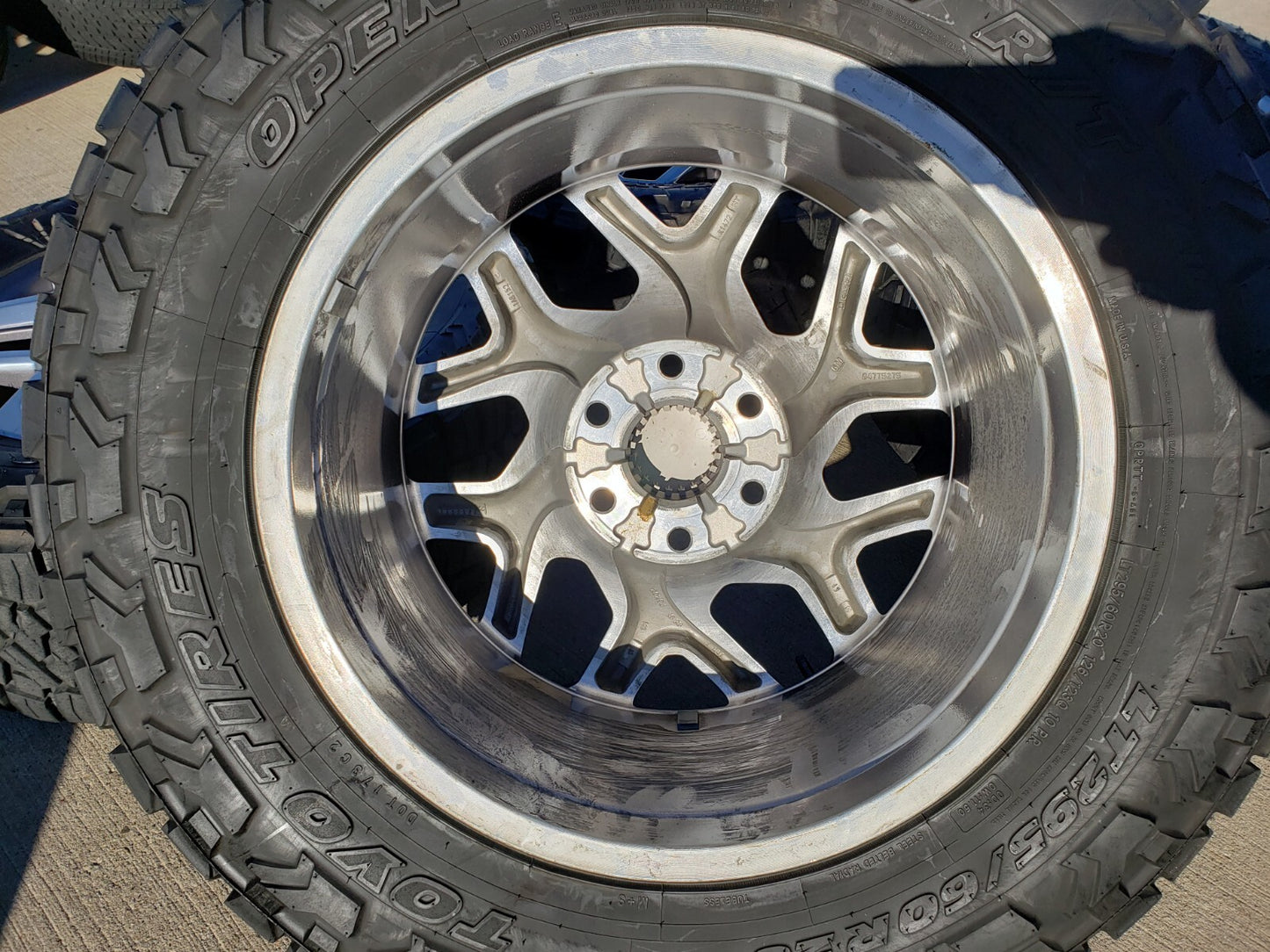 20" GMC Sierra Yukon AT4 Tahoe Silverado OEM 95369 wheels rims TOYO 34"
