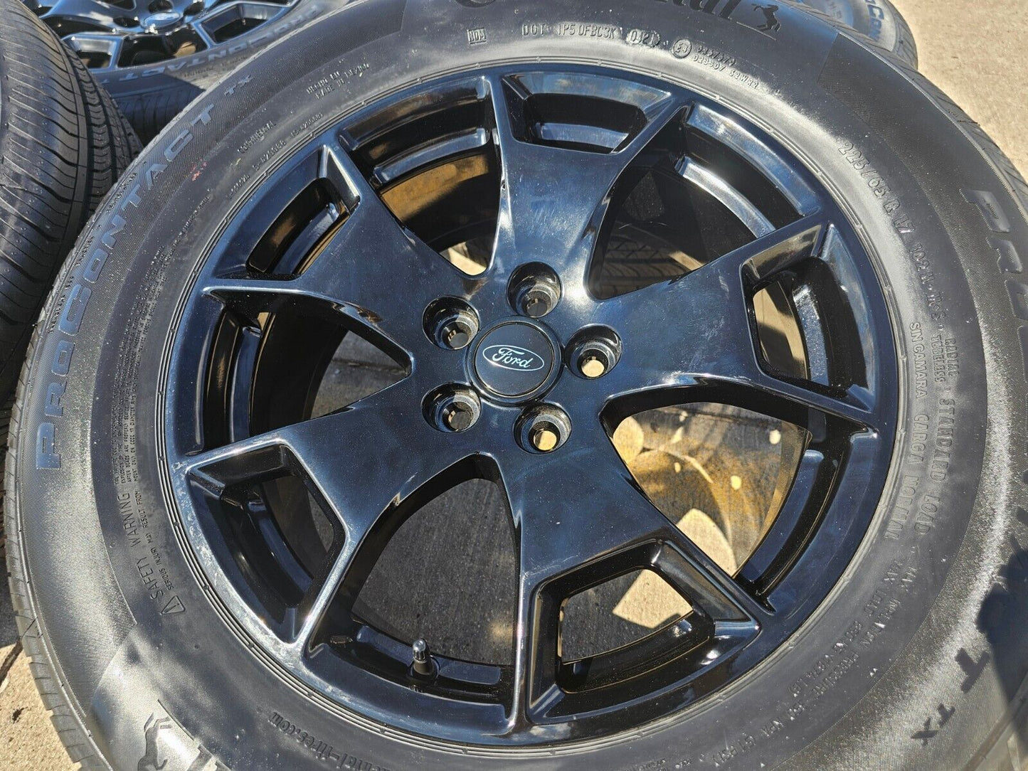 17" Ford Bronco HERITAGE OEM rims wheels 10427 95021 Black 2023 2024 2025 NEW