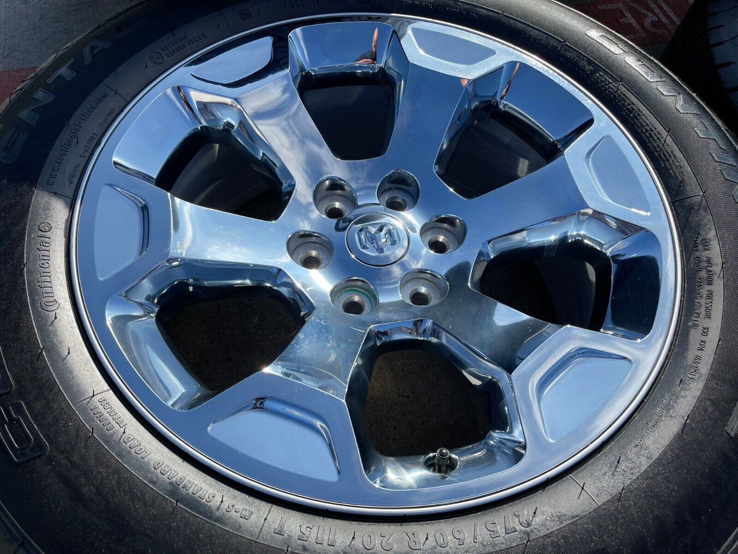 20" Dodge Ram 1500 OEM Laramie CHROME 2680 wheels rims 2022 2023 2024 2025 NEW