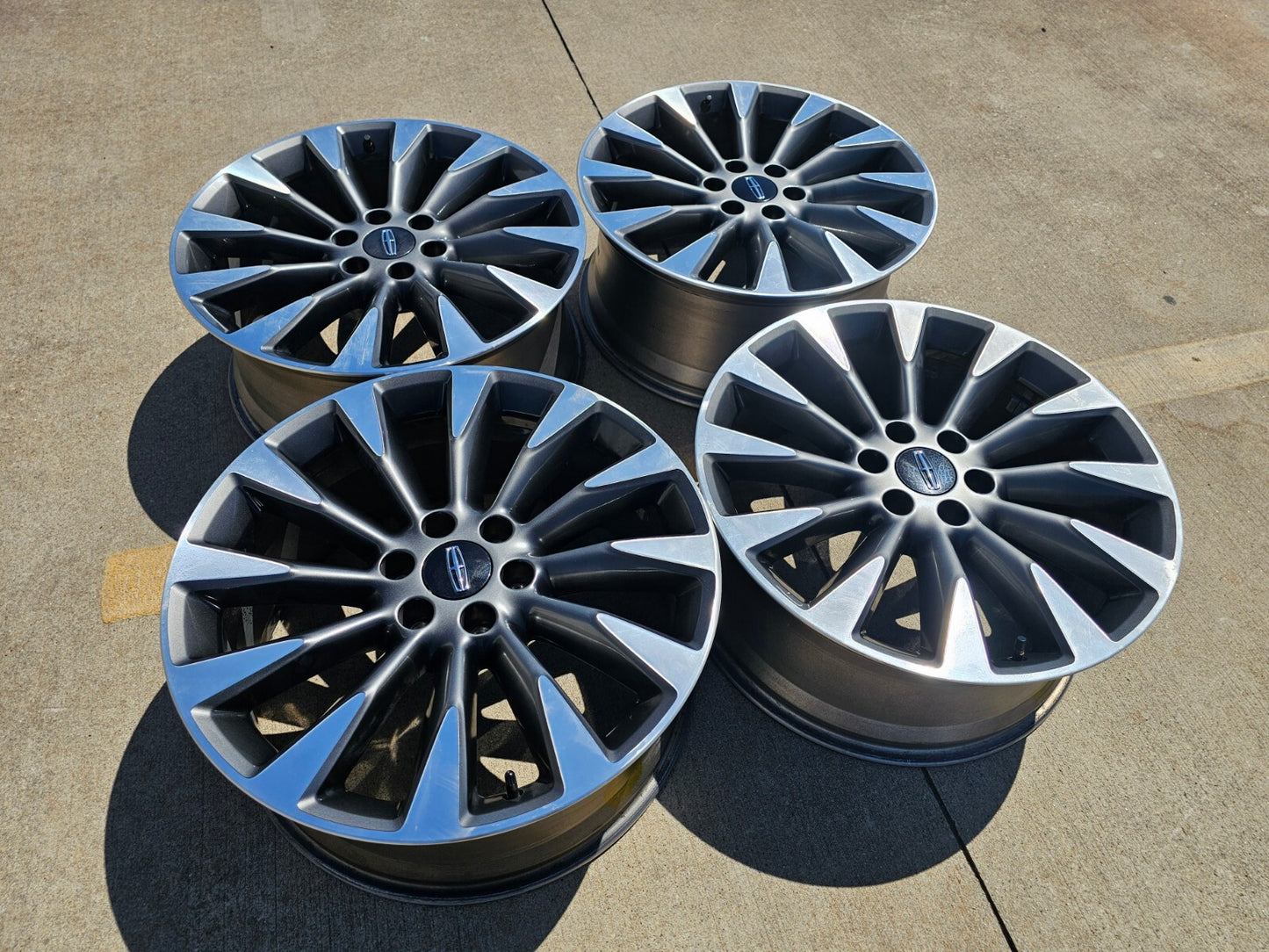 22" Lincoln Navigator OEM 10177 rims wheels Reserve 2021 2022 2023 2024 2025