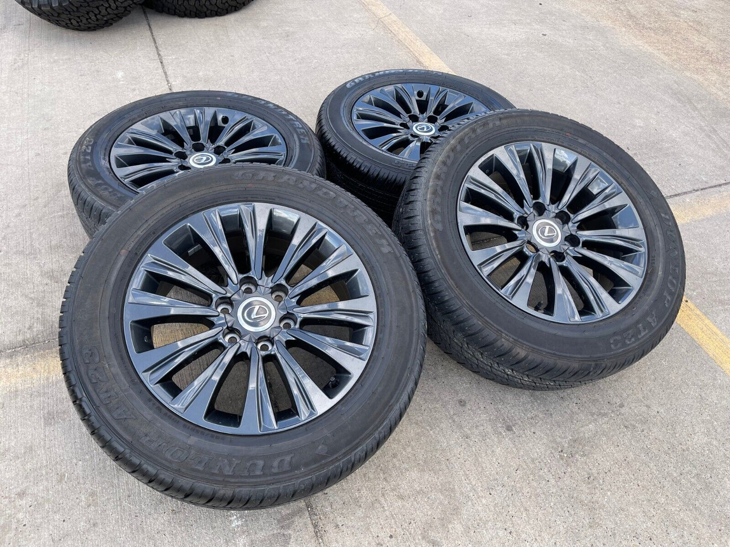 19" Lexus GX460 GX470 Tacoma 4Runner OEM 74388 wheels rims 2022 2023 2024 NEW