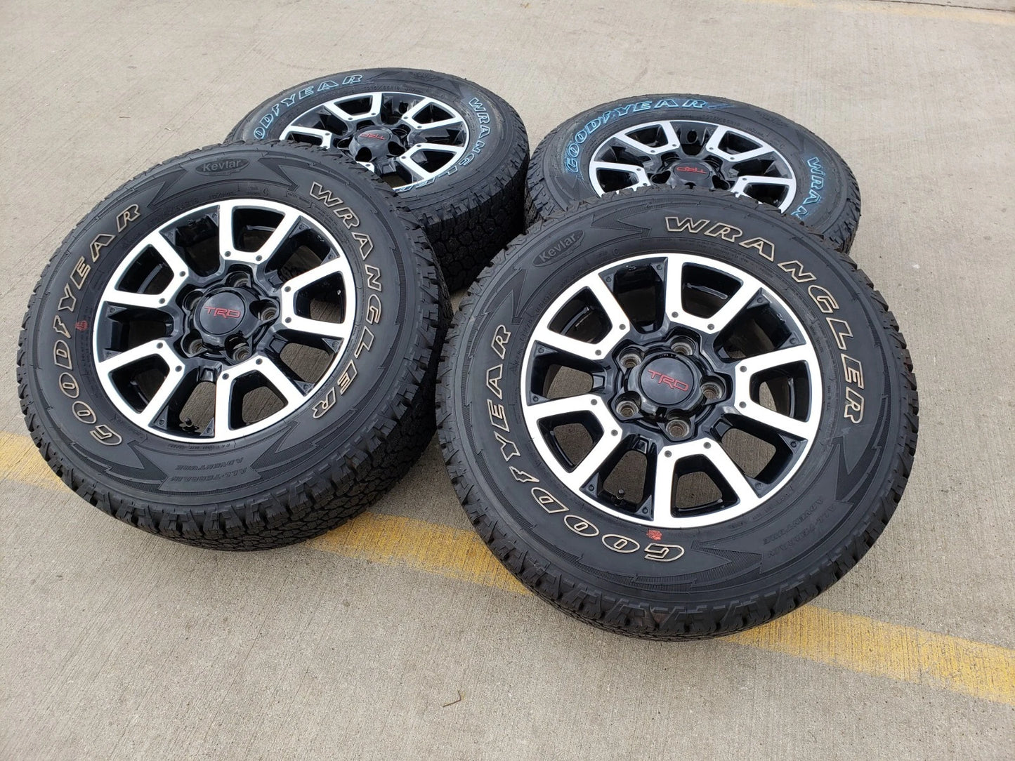 18" Toyota Tundra Sequoia TRD PRO black OEM wheels rims 2019 2020 2021 75157