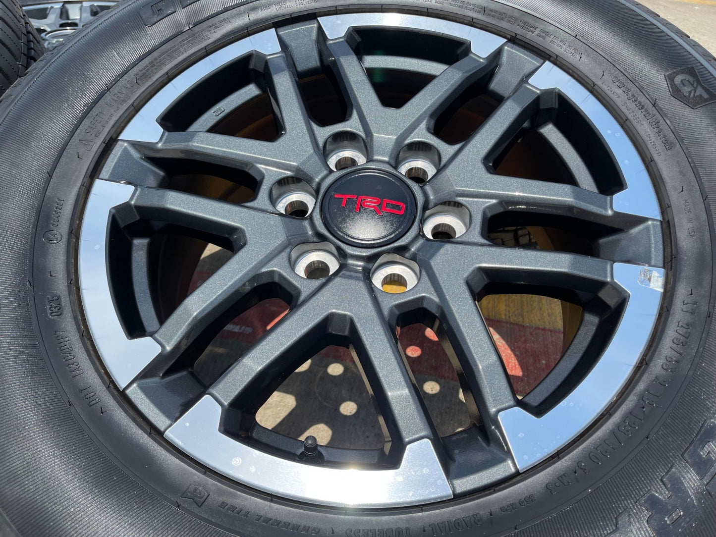 18" Toyota Tacoma 4Runner LIMITED OEM wheels rims tires 2024 2025 2026 NEW