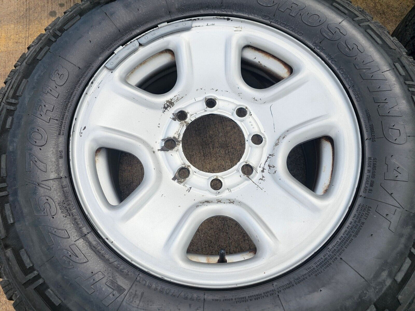 18" Dodge Ram 2500 3500 STEEL OEM 2473 wheels rims tires