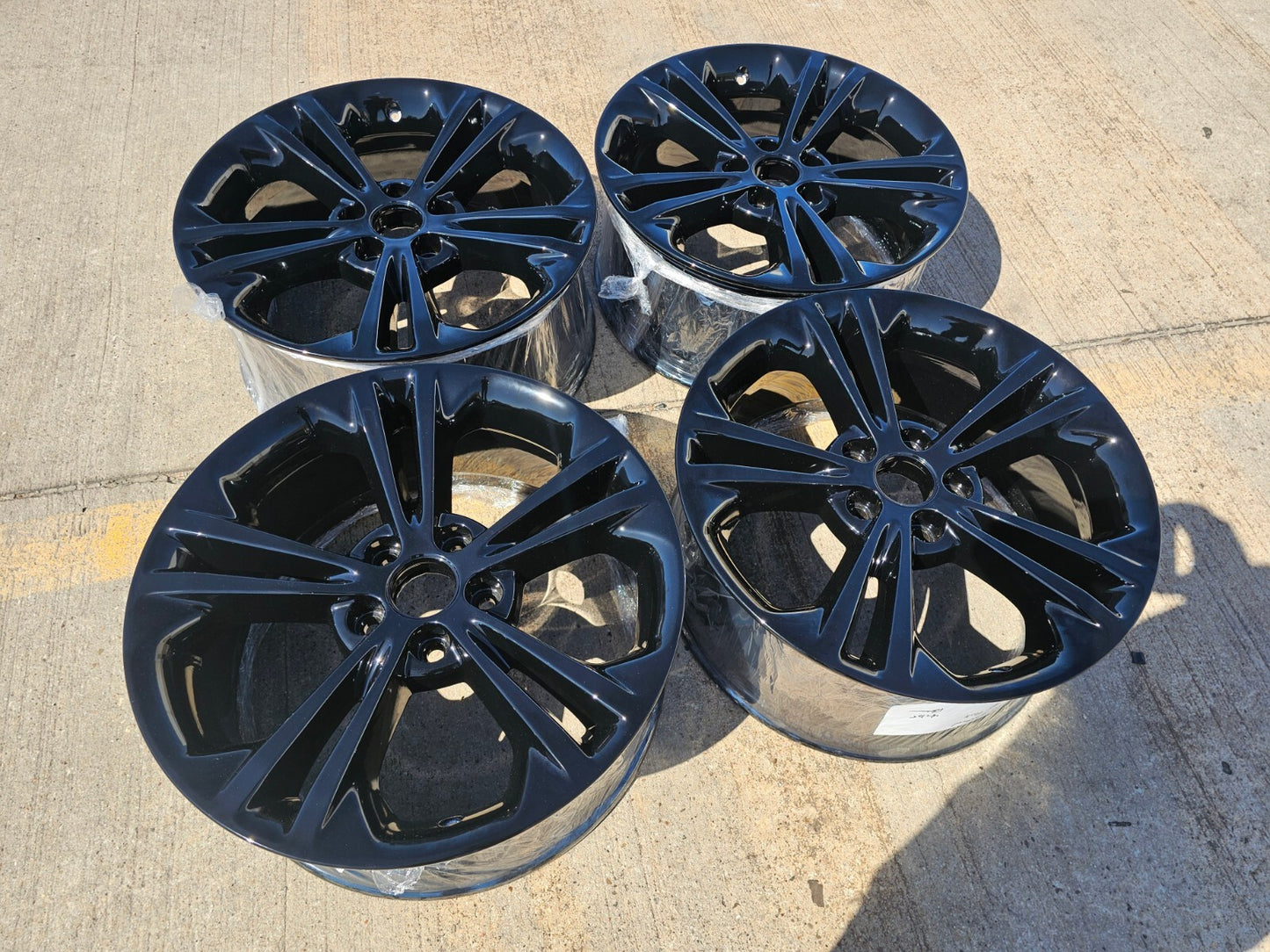 18" Ford Explorer Sport OEM rims wheels black 3922 Taurus NEW
