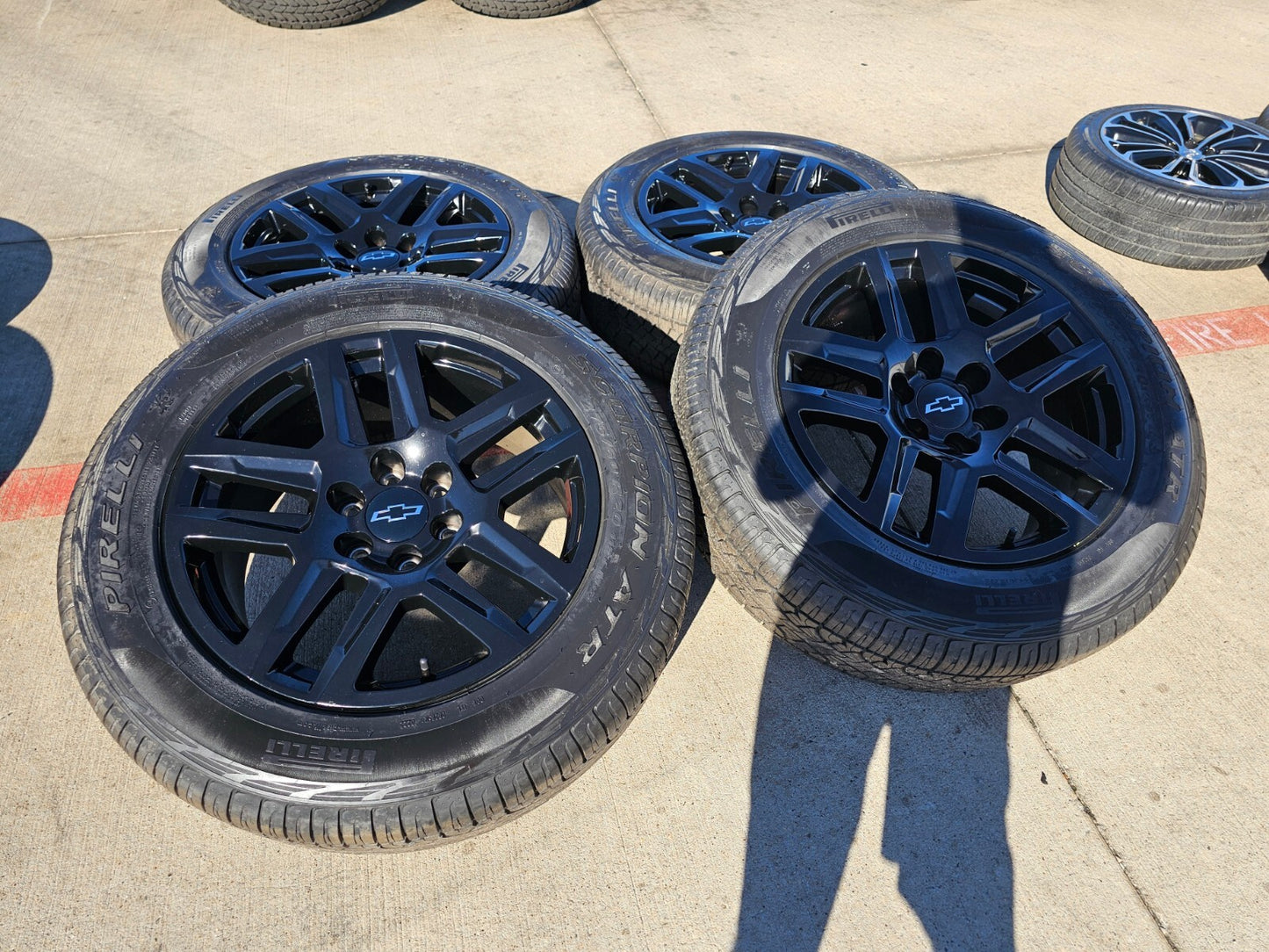 20" Chevy Silverado Tahoe Suburban ZR2 OEM wheels rims 5913 black 2024 2025 NEW