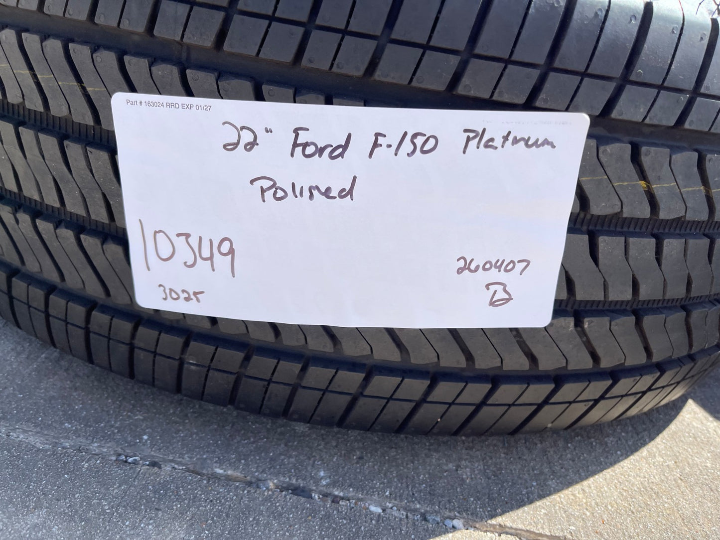 22" Ford F-150 King Ranch LIMITED OEM rims wheels 10349 Expedition 2024 2025