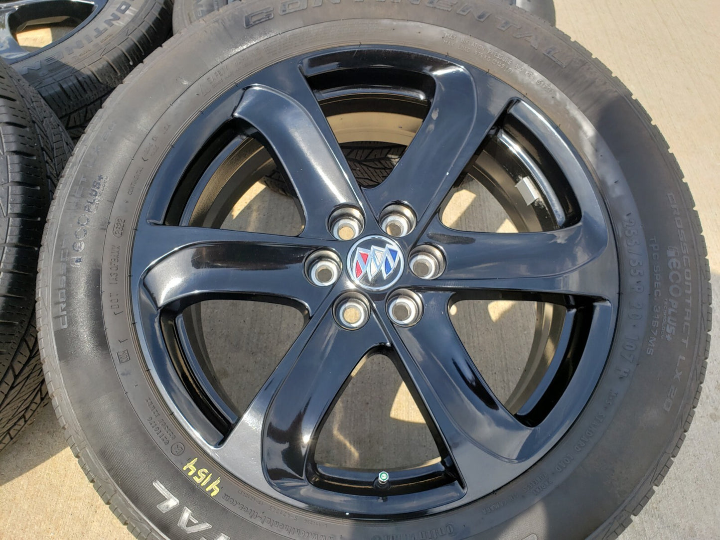 20" Buick Enclave OEM wheels rims Blazer Acadia Cadillac 4154 XT6