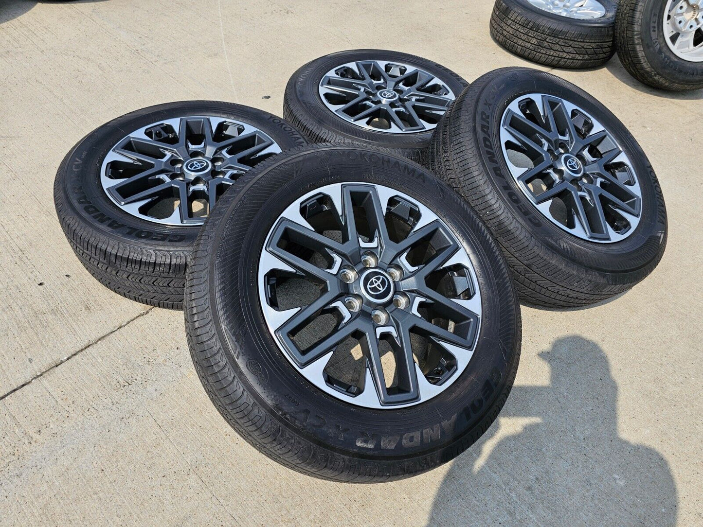 20" Toyota Tundra OEM wheels rims tires 2022 2023 2024 2025 Sequoia 95295