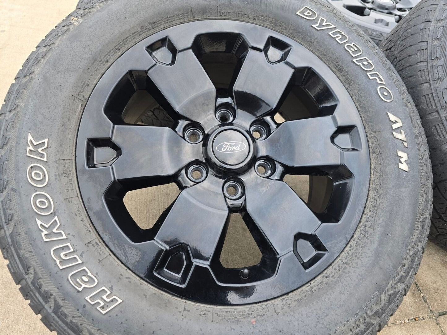 18" Ford Bronco BADLANDS OEM black wheels rims 10282 Ranger 2021 2022 2023 2024