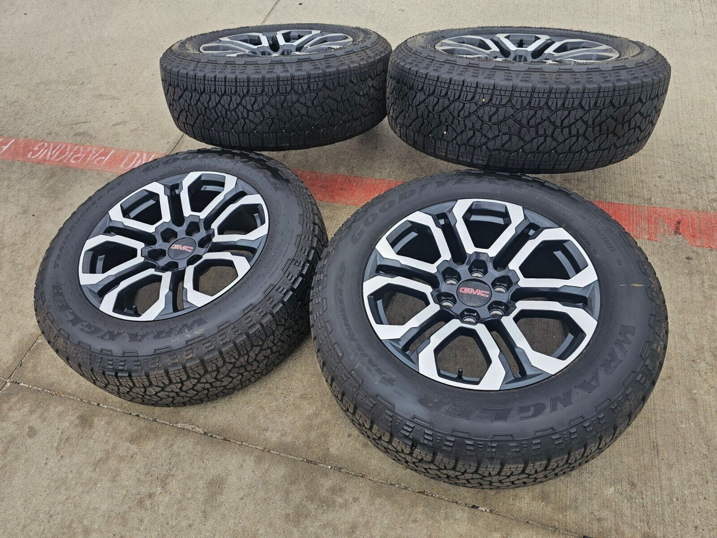 20" GMC Sierra Canyon Chevy Silverado OEM wheels rims 95780 tires 2024 2025 NEW