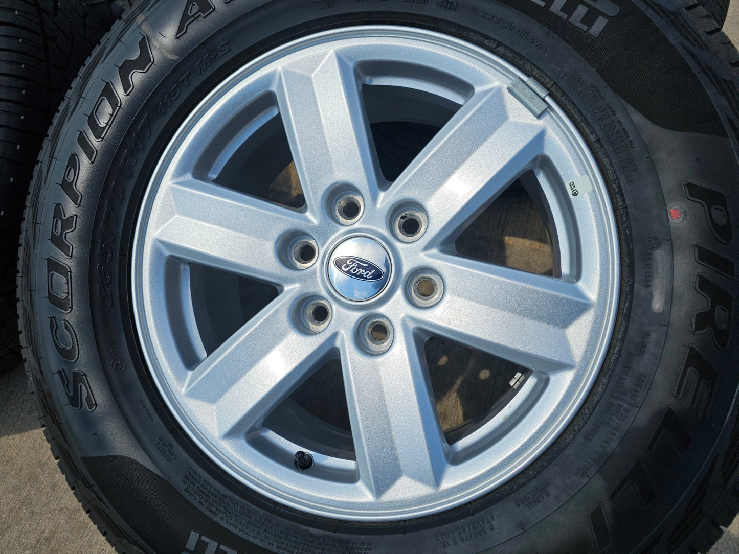 17" Ford F-150 Expedition OEM rims wheels 10339 tires 2023 2024 2025 2026 NEW