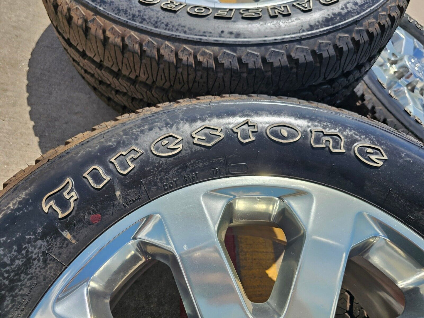 20" Dodge Ram 2500 3500 LARAMIE OEM 2700 wheels rims A/T tires 2023 2024 NEW