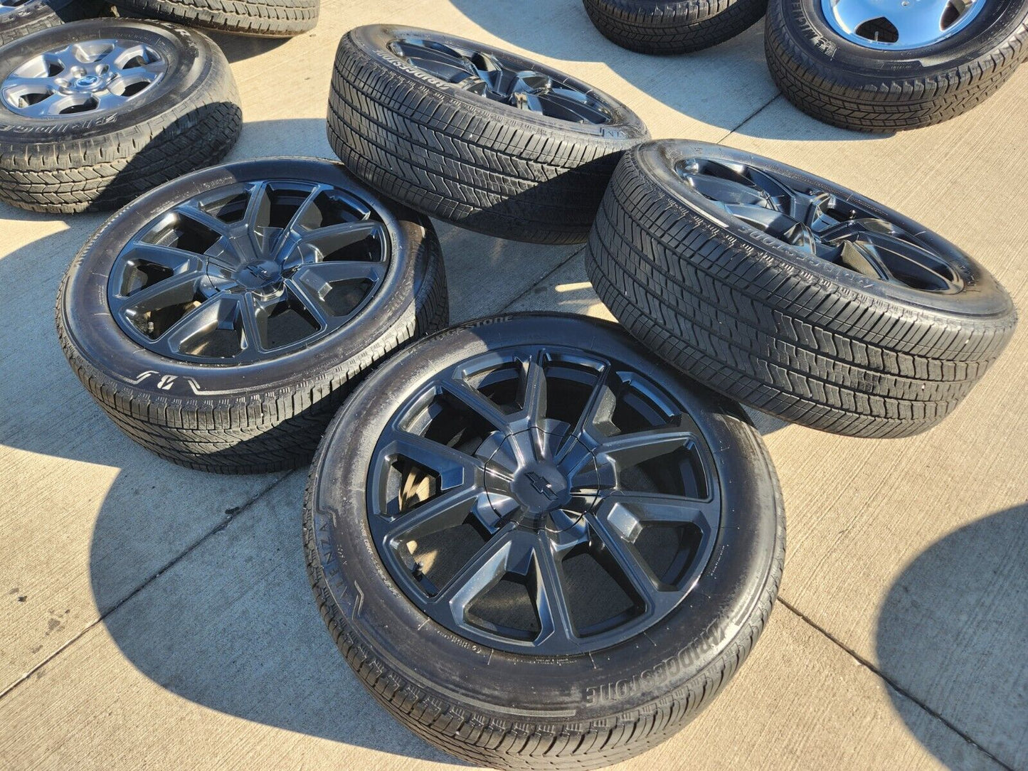 22" Chevy Tahoe Silverado RST OEM 14035 wheels rims 2021 2022 2023 2024