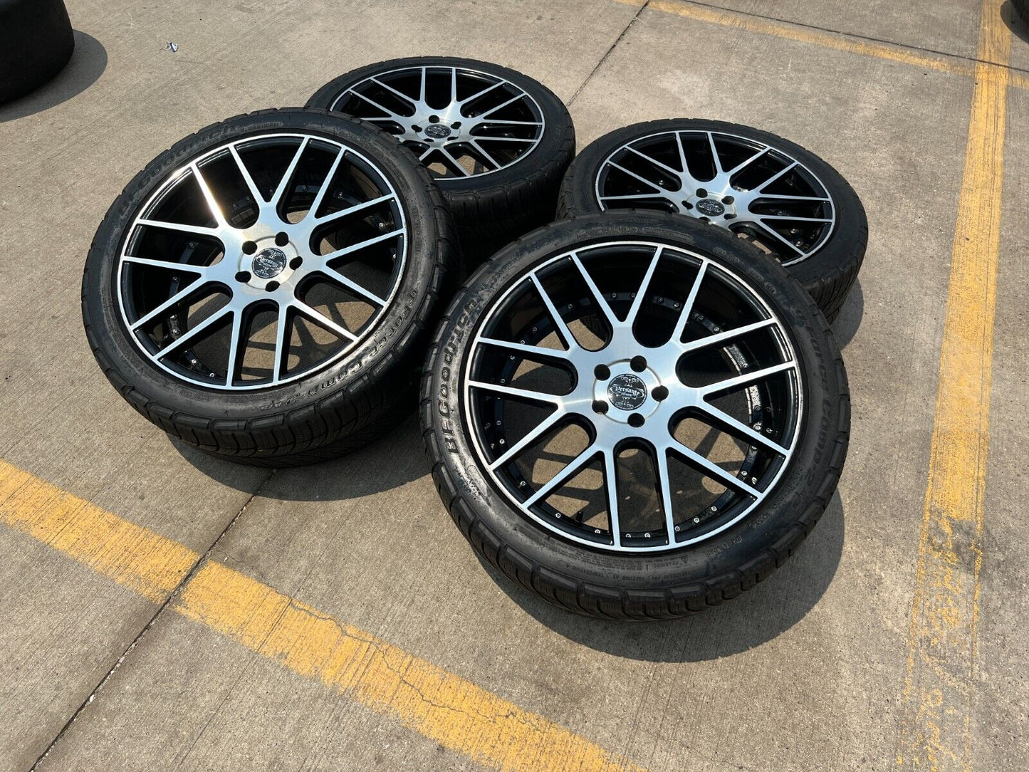 20x8.5 Versante 234 Lincoln Nautilus Ford Edge rims wheels tires 5x108 5x4.25