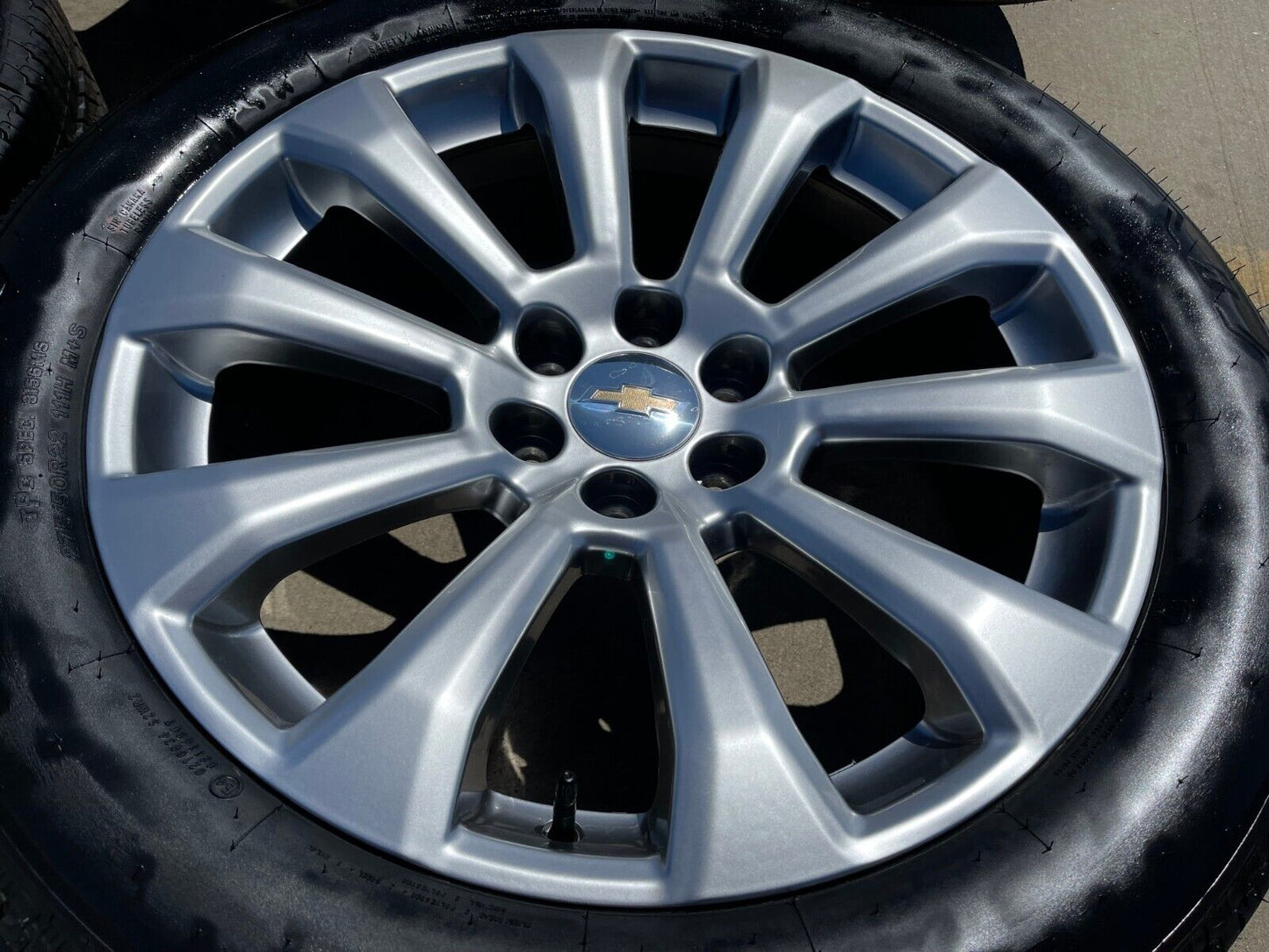 22" Chevy Silverado High Country OEM 5922 wheels rims Tahoe 2023 2024 2025 NEW