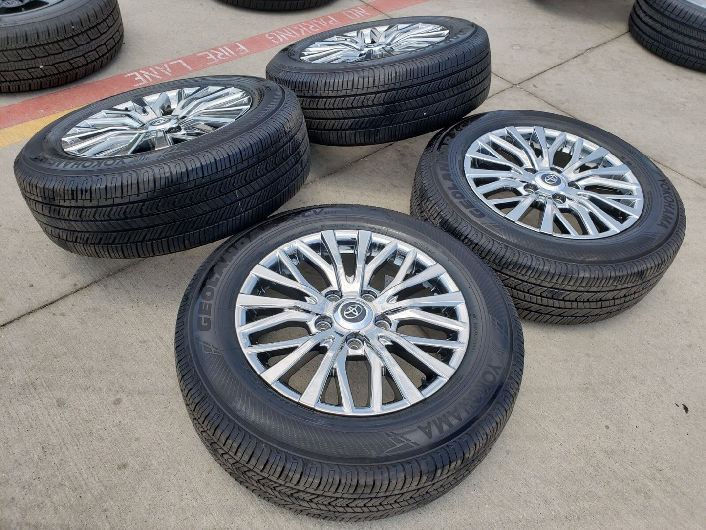 20" Lexus LX570 Toyota Land Cruiser OEM 74340 wheels rims 5x150 NEW