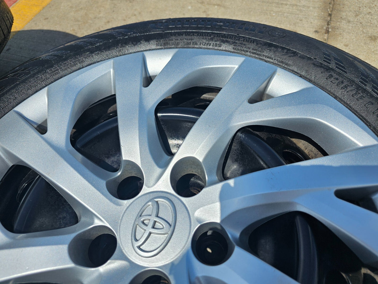 16" Toyota Corolla OEM wheels rims 75253 tires 2021 2022 2023 2024