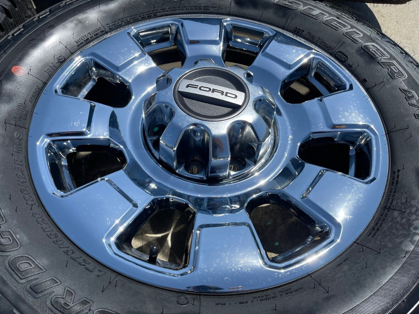 20" Ford F-250 F-350 OEM chrome Lariat 10295 25085 wheels rims 2024 2025 NEW