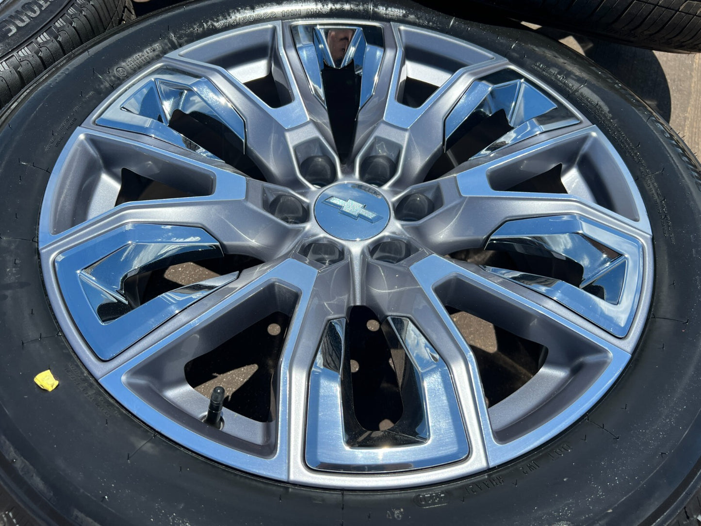 22" GMC Yukon Chevy Tahoe Escalade OEM chrome 95513 wheels rims NEW