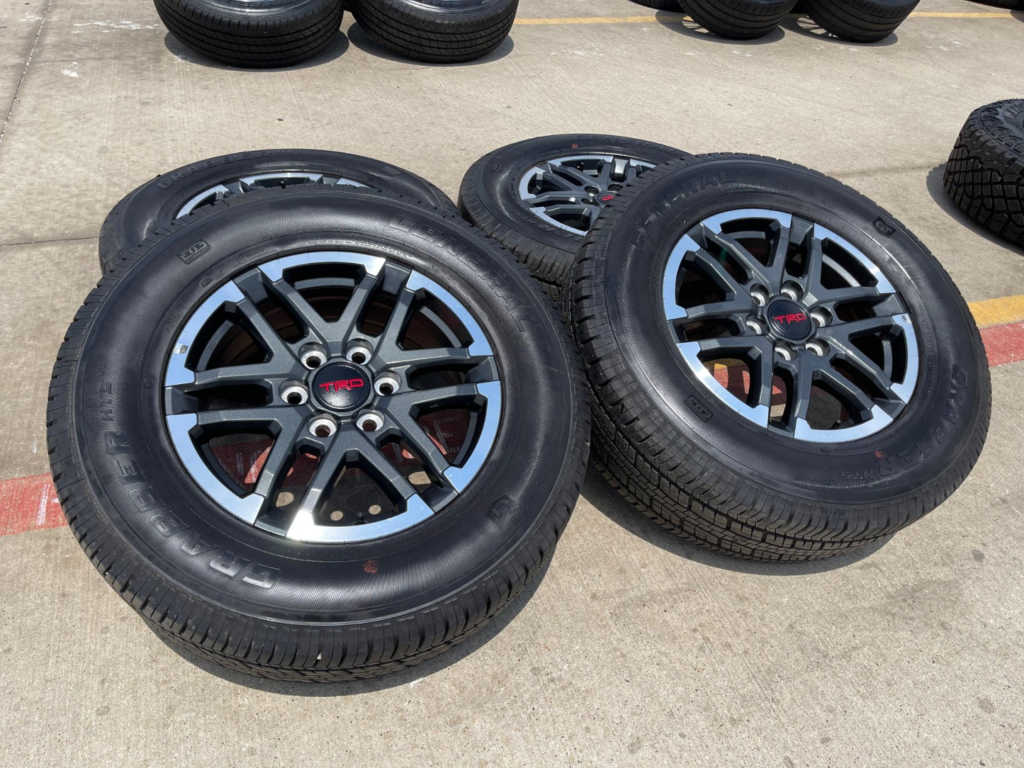 18" Toyota Tacoma 4Runner LIMITED OEM wheels rims tires 2024 2025 2026 NEW