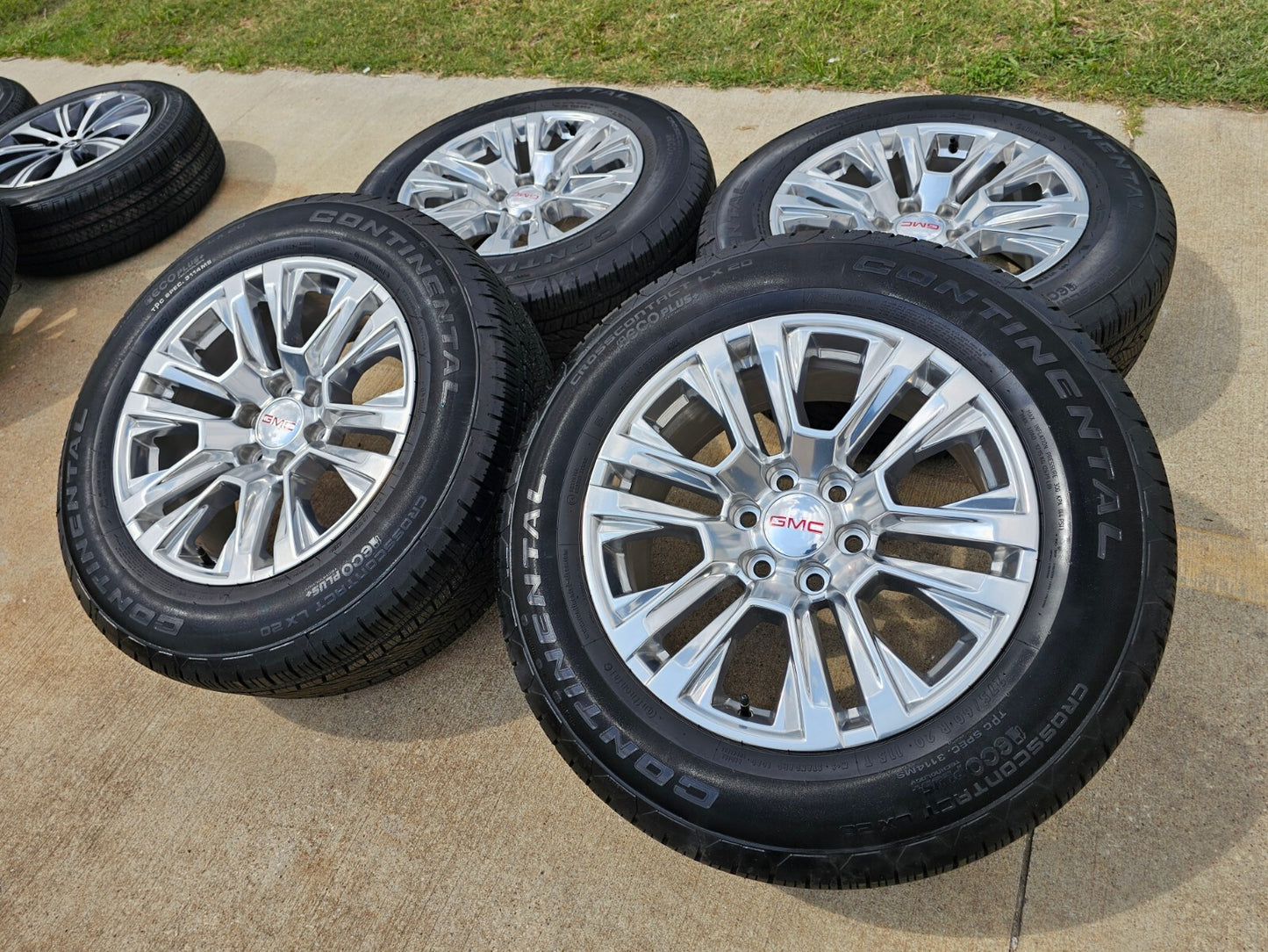20" GMC Sierra Yukon DENALI OEM 5917 wheels rims 2023 2024 2025 2026 NEW