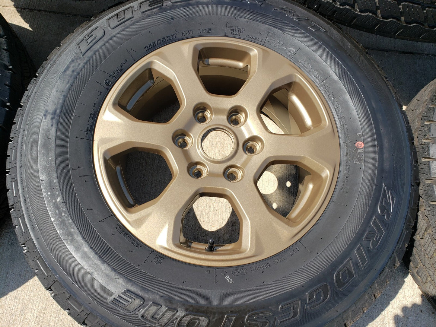 17" Ford Bronco HERITAGE wheels rims BRONZE tires NEW 10384 NEW
